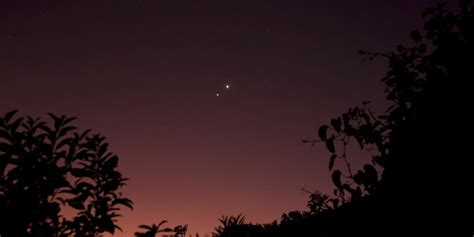 Venus and Jupiter conjunction - Panama - March 2023