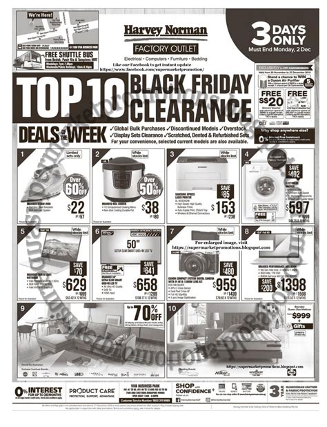 Harvey Norman Top 10 Deals Of The Week 30 November - 02 December 2019 ~ Supermarket Promotions