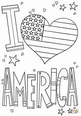 I Love America coloring Page  Free Printable Coloring Pages sketch template