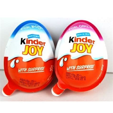 Ferrero Oval Kinder Joy Chocolate, Rs 35 /piece Radhaswami Traders | ID: 21125597491