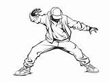 Hip Hop Dance Coloring Sheet  Page sketch template