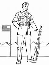 Coloring Pages  Young Soldier sketch template