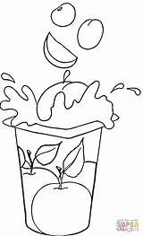 Fruit Yogurt coloring Page  Free Printable Coloring Pages sketch template