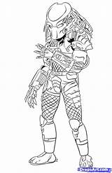 Predator coloring Pages To Download And Print For Free sketch template