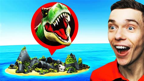 Exploring DINOSAUR ISLAND In GTA 5 - YouTube