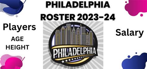 Philadelphia 76ers Roster 2023-24