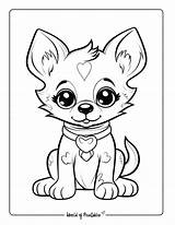 Puppy Coloring Pages  World Of Printables sketch template