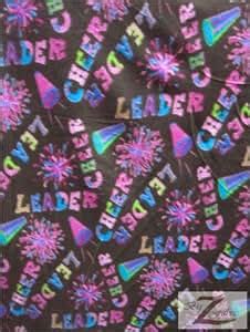 Amazon.com: CHEERLEADER PRINT POLAR FLEECE FABRIC - Cheer Brown - 60" SOLD BY THE YARD (382)