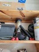 Tool box, ceiling paint, light, misc - Advantage Auction