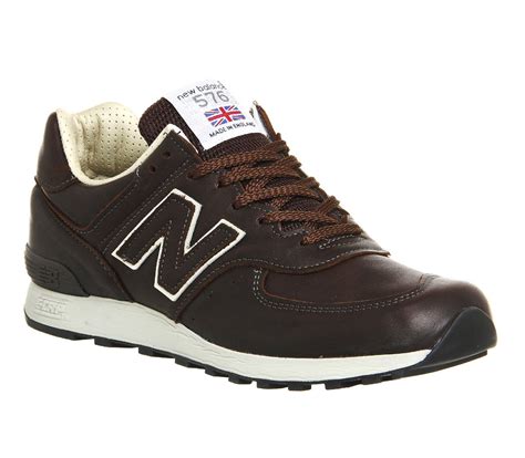 New Balance, 576 Trainers, Brown Leather | Men's shoes, New balance, Shoes