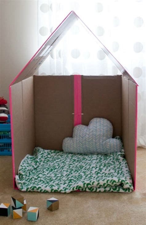 Diy Cardboard House For Kids