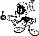 Marvin The Martian Coloring Pages To Print sketch template
