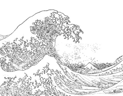 Coloring Pages Of Waves