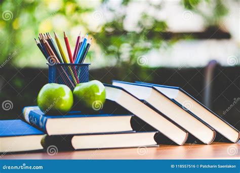 Studying Books and Learning Materials. Stock Photo - Image of homework, education: 118557516