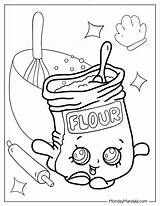 Shopkin Coloring Pages To Color sketch template