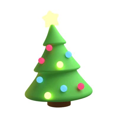 🎄 Christmas Tree - Royalty-Free GIF - Animated Sticker - Free PNG - Animated Icon