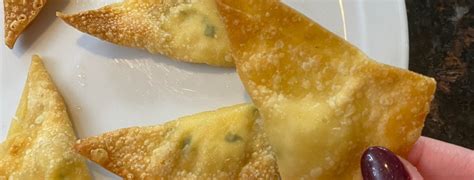 Air Fryer Frozen Crab Rangoon – Melanie Cooks