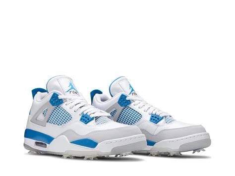 Air Jordan 4 Retro Golf Military Blue – Elusive Sneaks