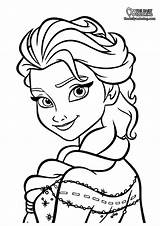 Free Printable Elsa And Anna Coloring Pages sketch template