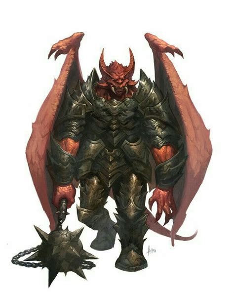 Pit Fiend Overlord - Pathfinder PFRPG DND D&D d20 fantasy | Fantasy demon, Dungeons and dragons ...