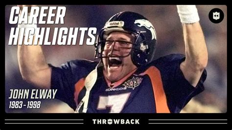 John Elway career highlights | NFL Legends