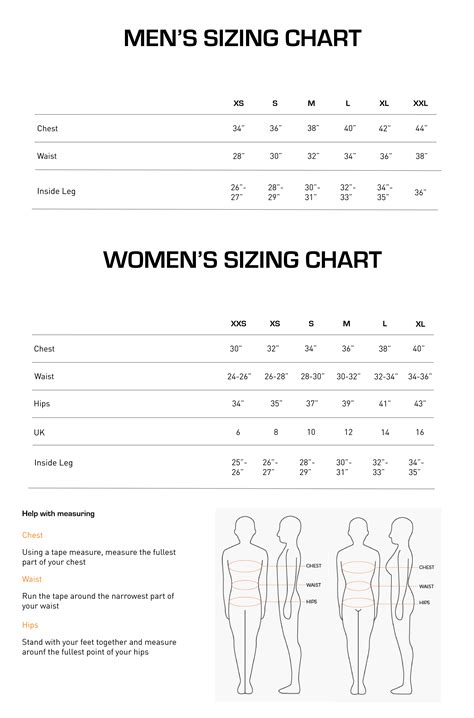 Sizing Guide - Godfrey