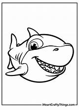 Shark From Finding Nemo Coloring Pages Printable sketch template