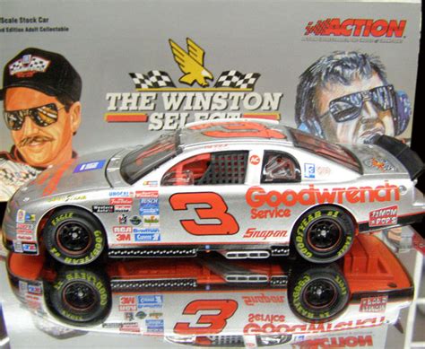DALE EARNHARDT 1995 SILVER SELECT #3 GOODWRENCH 1/24 ACTION CWB
