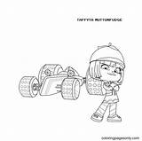 Taffyta Muttonfudge Coloring Pages sketch template