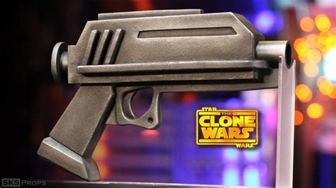 Make a Star Wars Blaster Pistol DC-17 - Free Clone Wars Cosplay