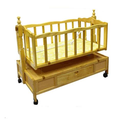 Wooden Baby Cot Bed With Single Cabin | atelier-yuwa.ciao.jp