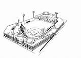 Get This Baseball Field Coloring Pages To Print 84628 sketch template