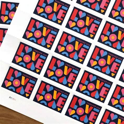 200 USPS 2021 Love Forever Stamps 10 Panes of 20 | Etsy