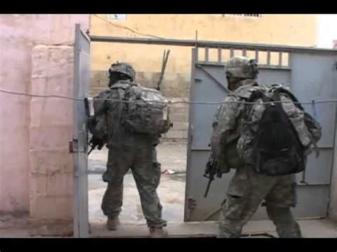 (COMBAT FOOTAGE) Soldiers Engage Insurgents in Iraq - YouTube