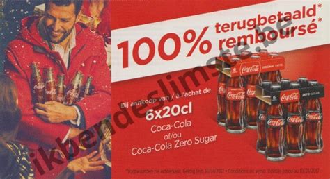 Coca-Cola (Zero Sugar) 100% terugbetaald – 10/01/2017 | Ik ben de slimste