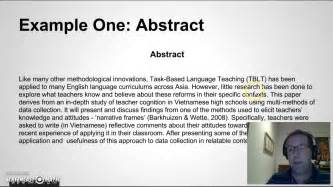 Writing an Abstract for your Research Paper - YouTube