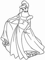 Printable Cinderella Coloring Pages sketch template