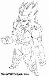 Goku And Vegeta Super Saiyan 4 Coloring Pages sketch template