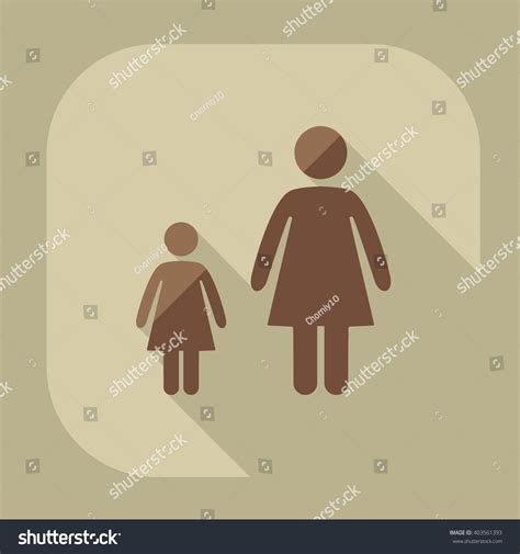 Stick Figure Woman Silhouette Icon Stock Vector (Royalty Free) 403561393 | Shutterstock