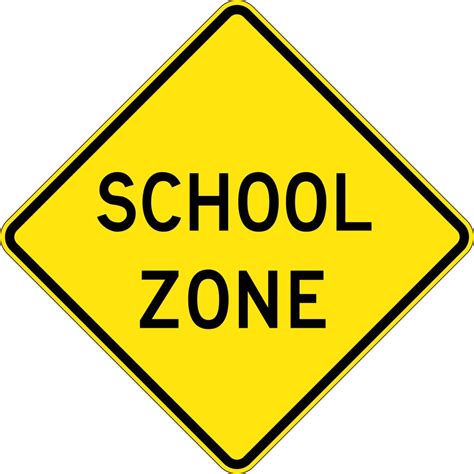 School Zone Safety Signage | Road Signs | USS
