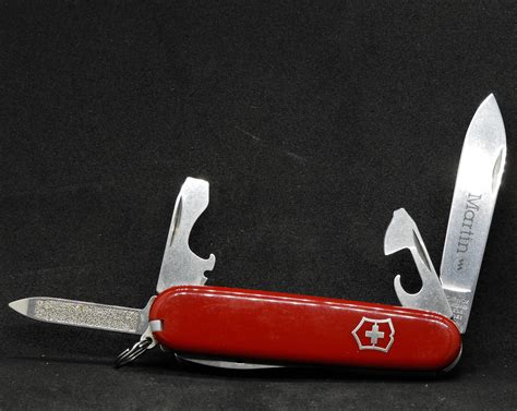 Vintage Victorinox Knife Rare Martin Logo Red Swiss Army | Etsy