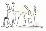 Dead Cow Drawing Sketch Coloring Page sketch template