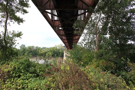 Abandoned Kansas River Bridge