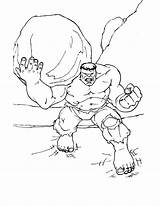 Printable Coloring Pages Hulk sketch template