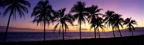 Beautiful beach sunset, Windows 8 panoramic widescreen wallpapers #1 - 3840x1200 Wallpaper ...