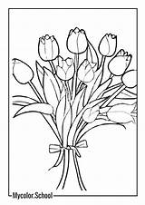 7 Flower Coloring Pages For Young Artists  Free Printable sketch template