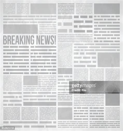 Newspaper Text Background Photos and Premium High Res Pictures - Getty ...