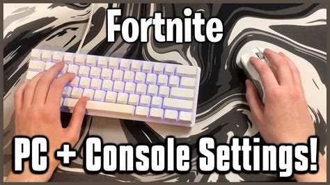 Ultimate Mouse & Keyboard Settings! - Keybinds, Sensitivity + More! (Fortnite PC/Console) - YouTube