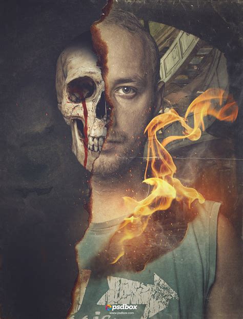Skull Portrait Effect - Photoshop Tutorial by Andrei-Oprinca on DeviantArt