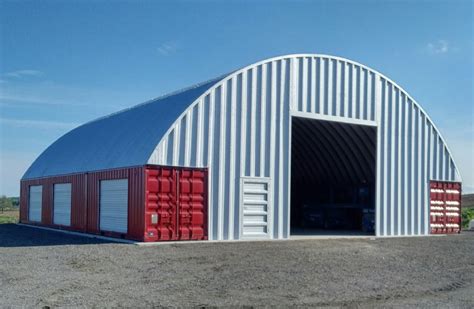 Custom Steel Shipping Container Roof Cover - Metal Pro Buildings